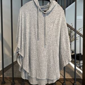 Women’s cape style hoodie